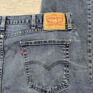 Levi's 505 Men's Jeans Blue Denim Straight Leg Size 40x32 Classic Fit USA